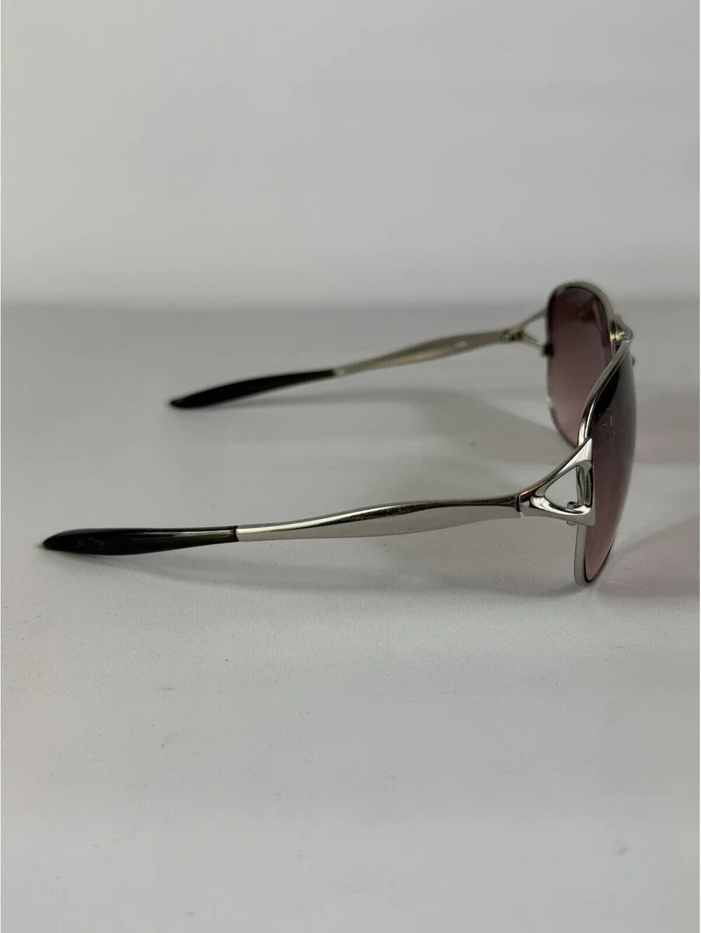 Oakley Hinder Womens Aviators Chrome Sunglasses OO4043-02